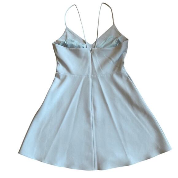 Likely Austin Strappy Fit and Flare Sleeveless Mini Party Dress Light Blue EUC 8 - Picture 4 of 8